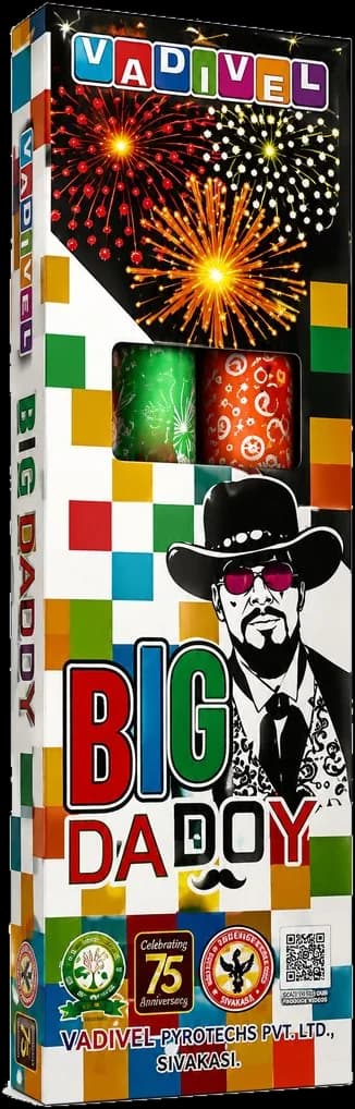 Big Daddy 2" Fancy (3 Pcs) — Vadivel