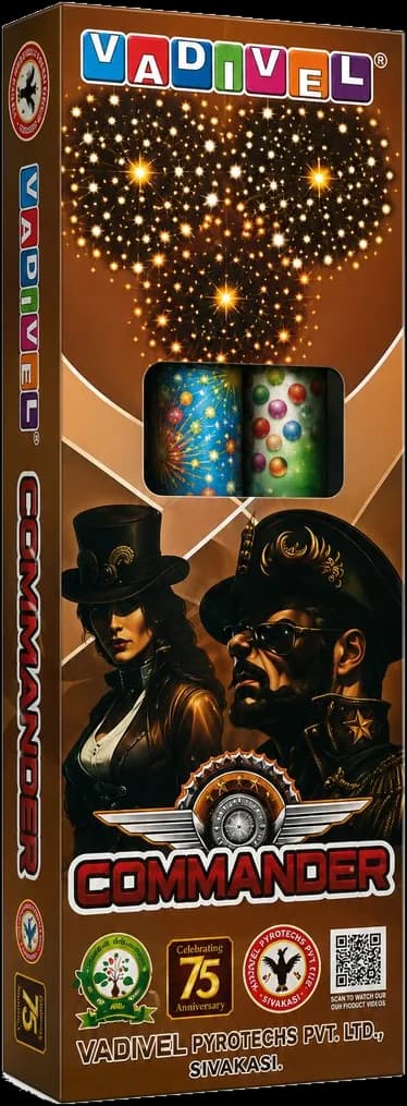 Commander 2" Fancy (3 Pcs) — Vadivel