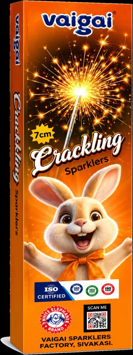 Crackling Sparklers 7 cm — Sri Vaigai